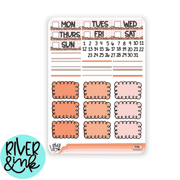 Pumpkin Patch | Vertical Stickers Kit Planner Stickers