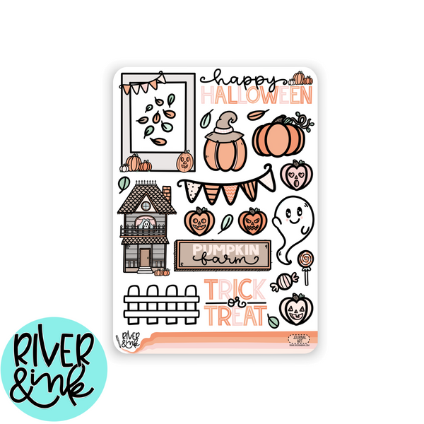 Pumpkin Patch | Journaling Stickers Kit