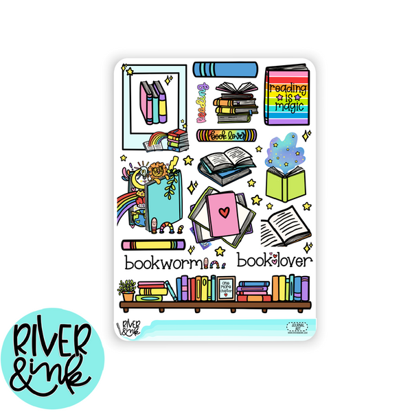 Reading Rainbow | Journaling Stickers Kit