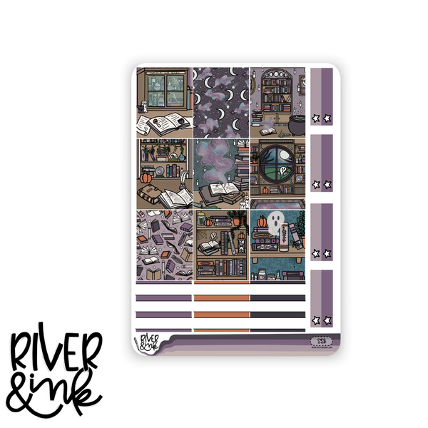 Spines and Spirits | Hobonichi Cousin l Planner Stickers Kit