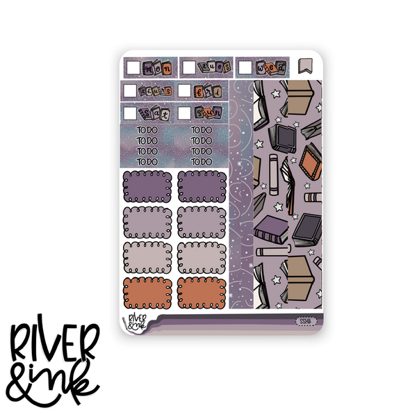 Spines and Spirits | Hobonichi Cousin l Planner Stickers Kit
