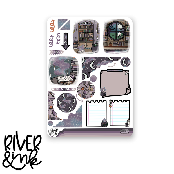 Spines and Spirits | Journaling Stickers Kit