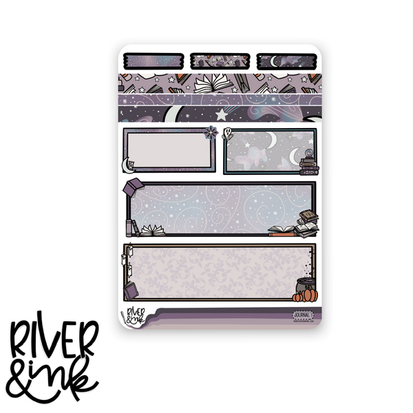 Spines and Spirits | Journaling Stickers Kit