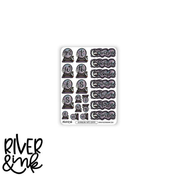 Spines and Spirits | Journaling Stickers Kit