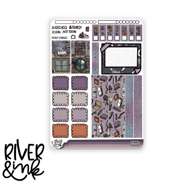 Spines and Spirits | Hobonichi Weeks Sticker Kit Planner Stickers