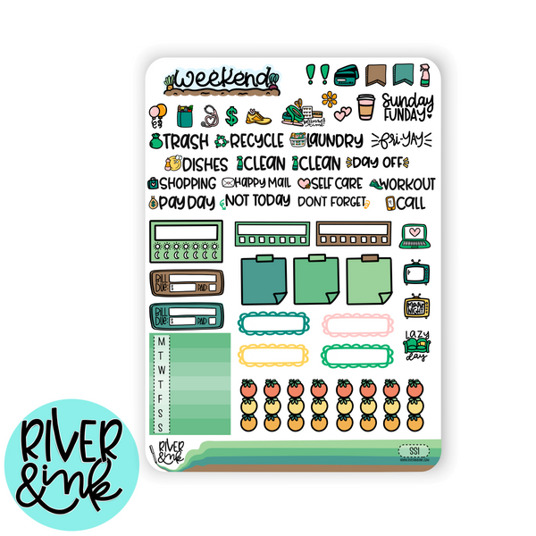 Seeds and Soil Gardening | Hobonichi Cousin l Planner Stickers Kit