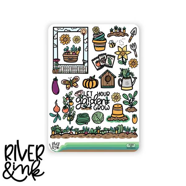 Seeds and Soil | Journaling Stickers Kit