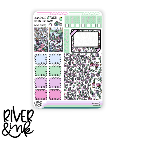 Spread Your Wings | Hobonichi Weeks Sticker Kit Planner Stickers