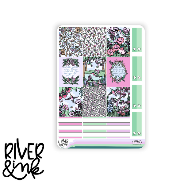 Spread Your Wings | Hobonichi Cousin Planner Stickers Kit