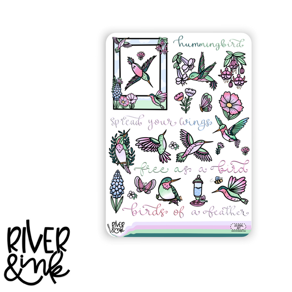 Spread Your Wings | Journaling Stickers Kit