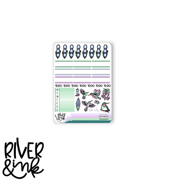 Spread Your Wings | Hobonichi Weeks Sticker Kit Planner Stickers