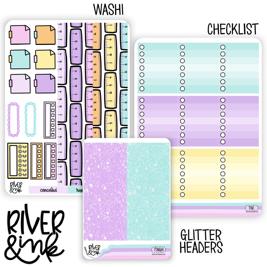Take Note | Weekly Vertical Planner Stickers Kit Add Ons – River & Ink