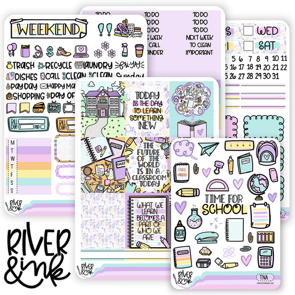 Take Note | Vertical Stickers Kit Planner Stickers