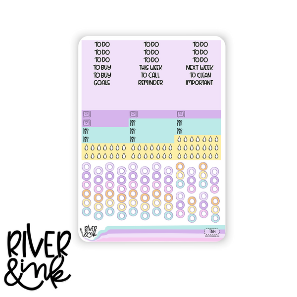 Take Note | Vertical Stickers Kit Planner Stickers