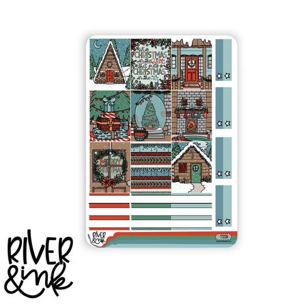 Tis The Season | Hobonichi Cousin l Planner Stickers Kit