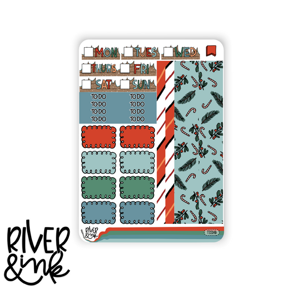 Tis The Season | Hobonichi Cousin l Planner Stickers Kit