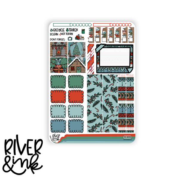 Tis The Season | Hobonichi Weeks Sticker Kit Planner Stickers