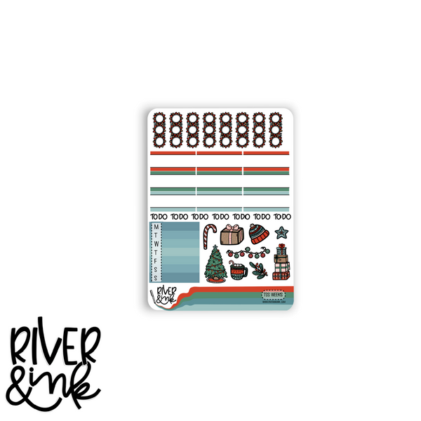 Tis The Season | Hobonichi Weeks Sticker Kit Planner Stickers