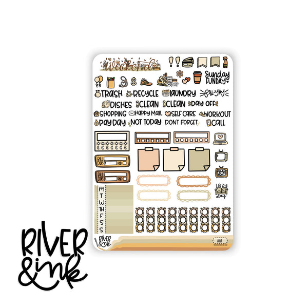 Autumn Awakens | Hobonichi Cousin Planner Stickers Kit