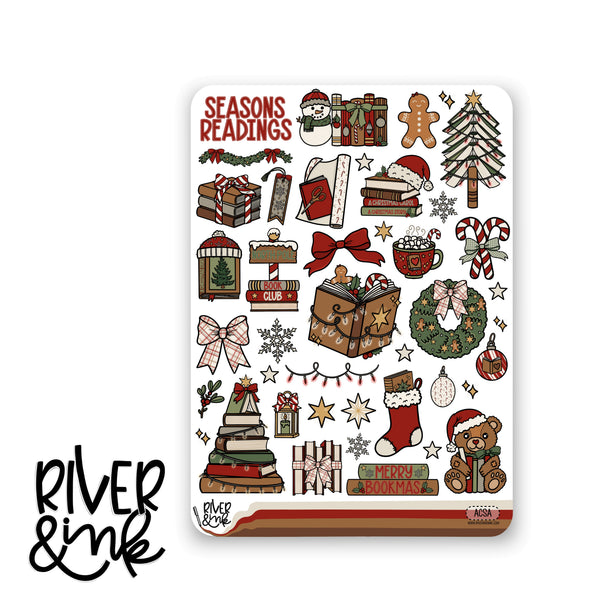 A Christmas Story | Vertical Stickers Kit Planner Stickers