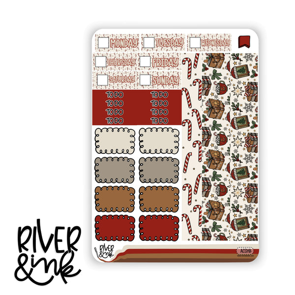 A Christmas Story | Hobonichi Cousin Planner Stickers Kit
