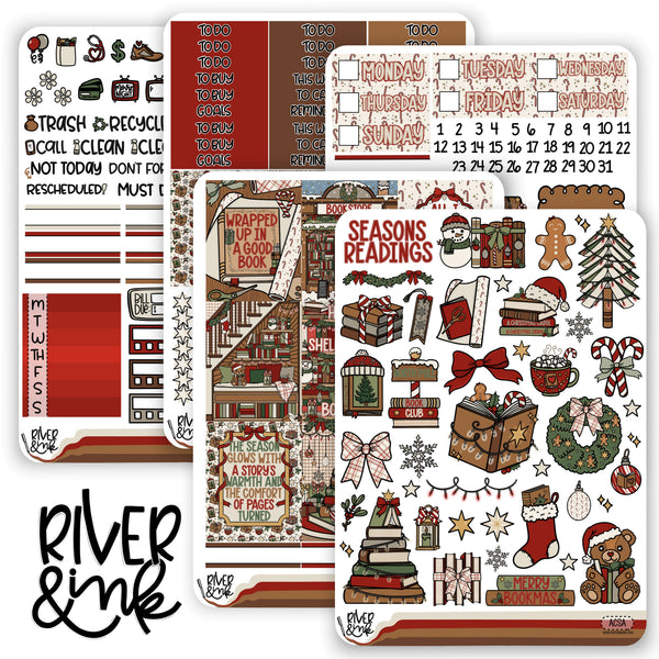 A Christmas Story | Vertical Stickers Kit Planner Stickers