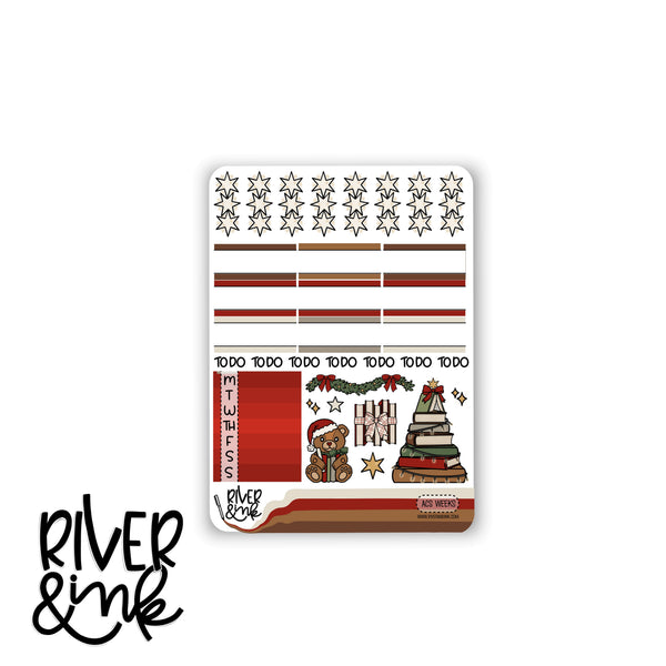 A Christmas Story | Hobonichi Weeks Sticker Kit Planner Stickers