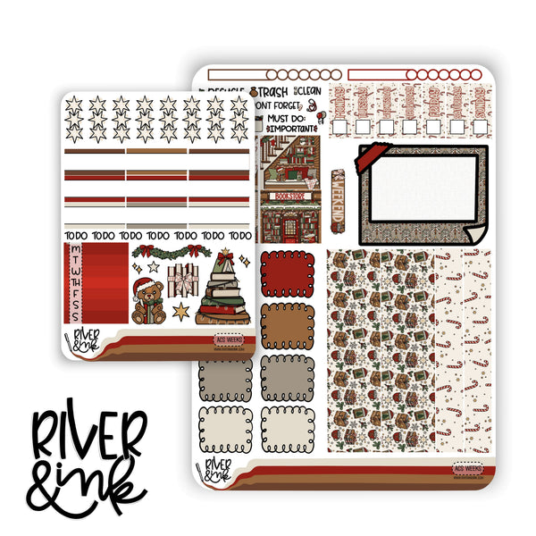 A Christmas Story | Hobonichi Weeks Sticker Kit Planner Stickers