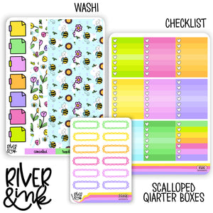 The Birds and The Bees | Weekly Vertical Planner Stickers Kit Add Ons