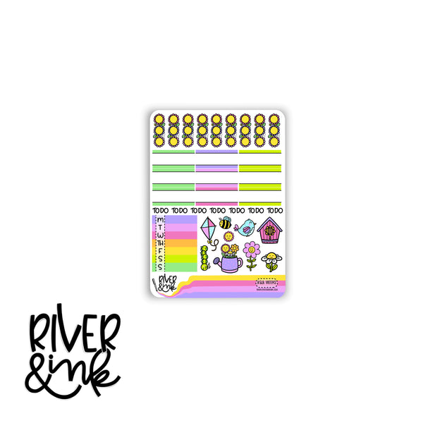 The Birds and The Bees | Hobonichi Weeks Sticker Kit Planner Stickers