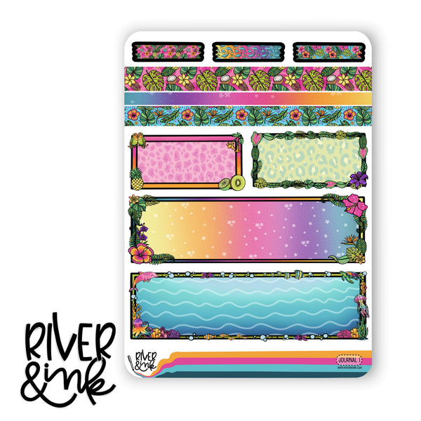 Endless Summer | Journaling Stickers Kit