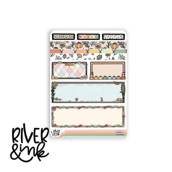 Falling Leaves | Journaling Stickers Kit