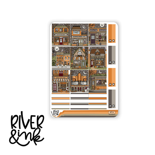 Halloween Town | Hobonichi Cousin Planner Stickers Kit