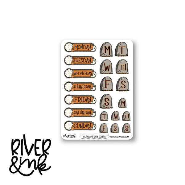 Halloween Town | Journaling Stickers Kit