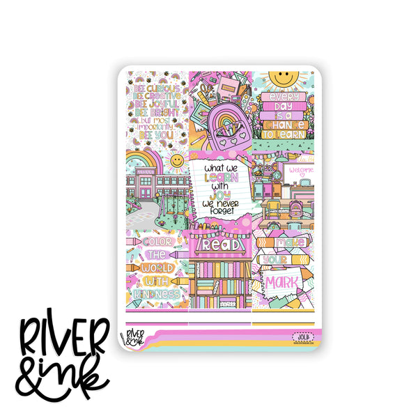 Joy of Learning | Vertical Stickers Kit Planner Stickers