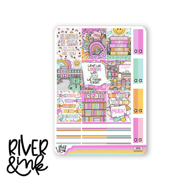 Joy of Learning | Hobonichi Cousin Planner Stickers Kit