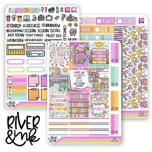 Joy of Learning | Hobonichi Cousin Planner Stickers Kit