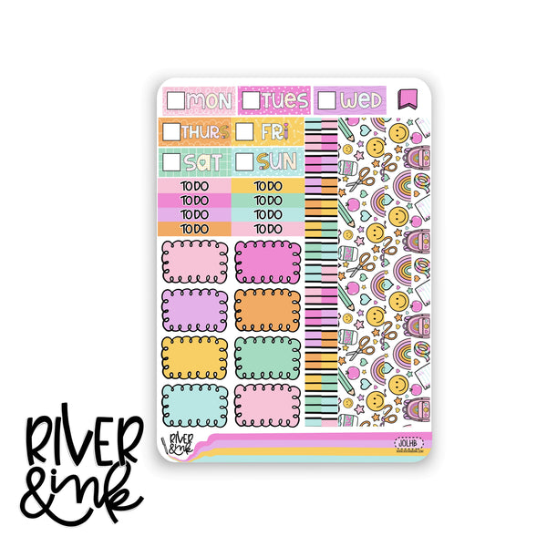 Joy of Learning | Hobonichi Cousin Planner Stickers Kit