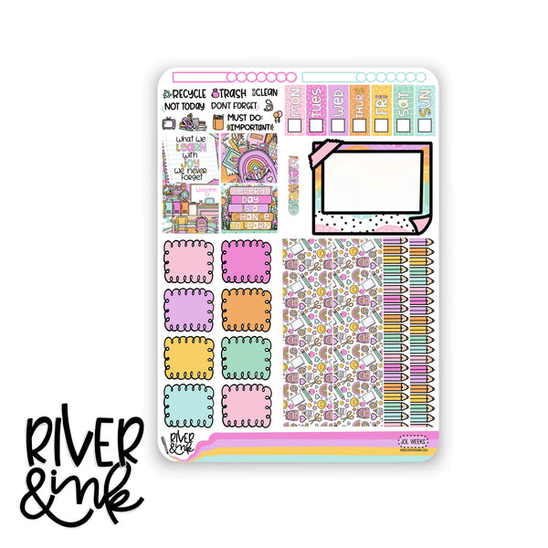 Joy of Learning | Hobonichi Weeks Sticker Kit Planner Stickers