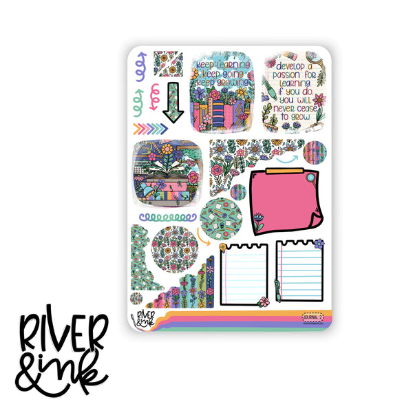 Learn and Grow | Journaling Stickers Kit
