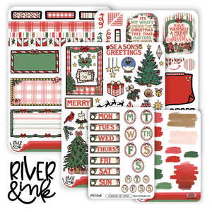 Merry Little Christmas | Journaling Stickers Kit