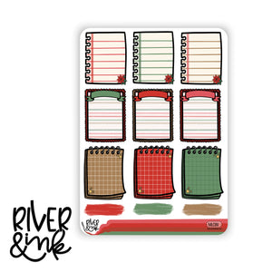Merry Little Christmas Variety Full Boxes | Hand Drawn Planner Stickers