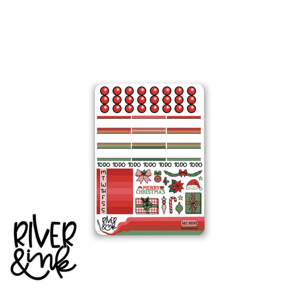 Merry Little Christmas | Hobonichi Weeks Sticker Kit Planner Stickers