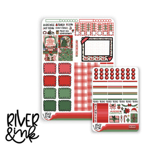 Merry Little Christmas | Hobonichi Weeks Sticker Kit Planner Stickers