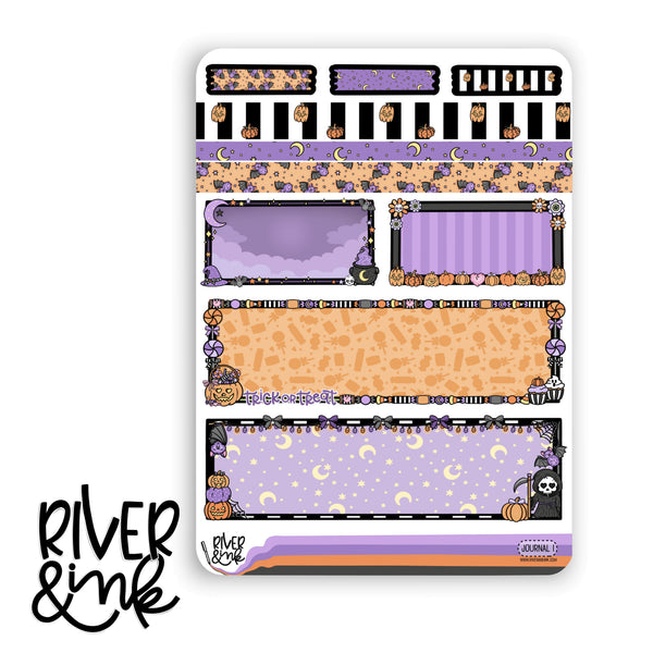 Pretty Creepy | Journaling Stickers Kit