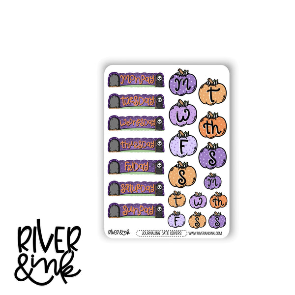 Pretty Creepy | Journaling Stickers Kit