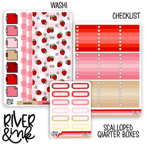Picnic in the Park | Weekly Vertical Planner Stickers Kit Add Ons