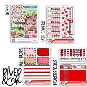 Picnic in the Park | Mini Weekly Planner Stickers Kit