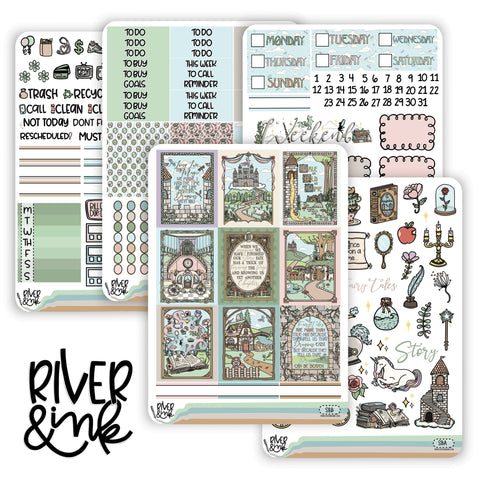 Storybook | Vertical Stickers Kit Planner Stickers