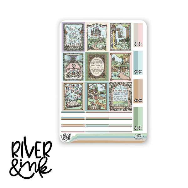 Storybook| Hobonichi Cousin Planner Stickers Kit